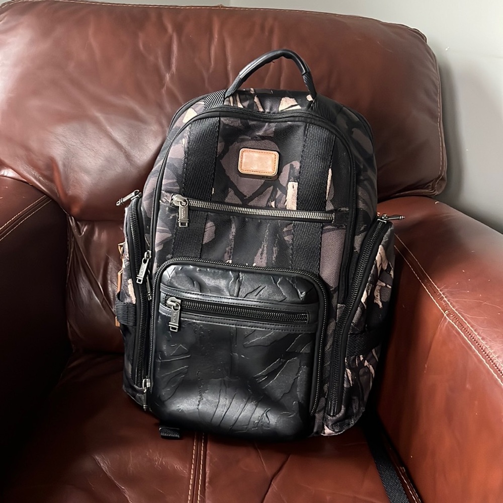 TUMI Backpack Alpha Bravo Charcoal Camo